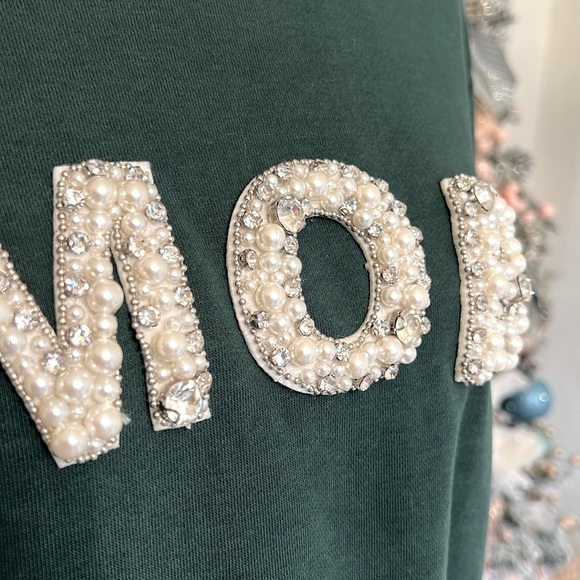 Endless Rose Green Amore Sweatshirt - Picture 5 of 7